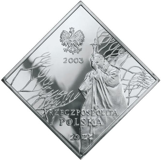 20 zł / 2003 r. - Jan Paweł II – 25-lecie pontyfikatu