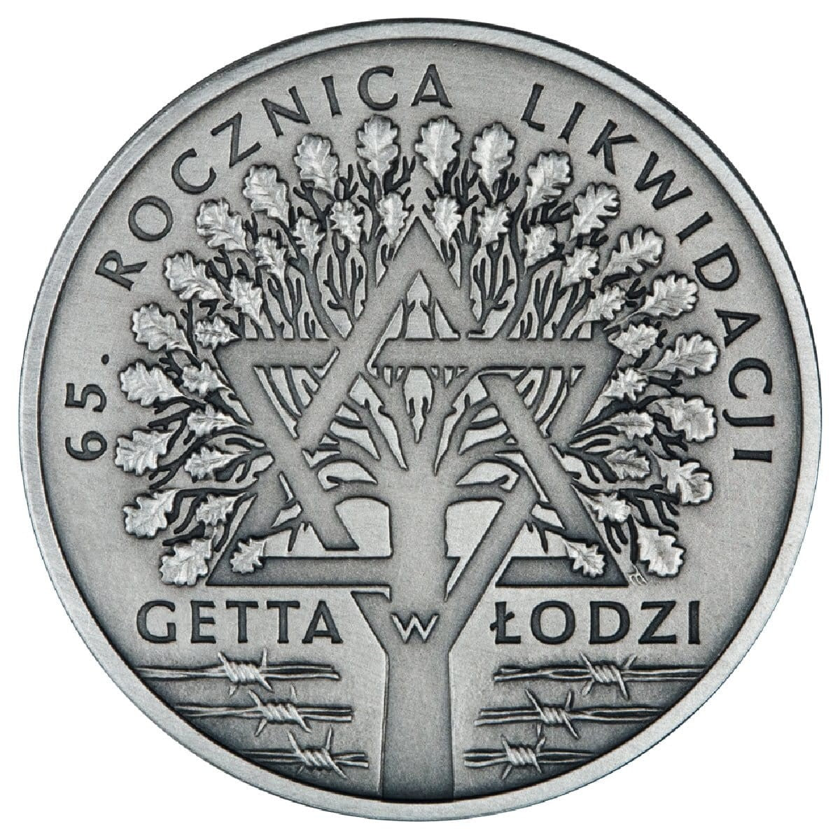 20 zł / 2009 r. - 65. rocznica likwidacji getta w Łodzi