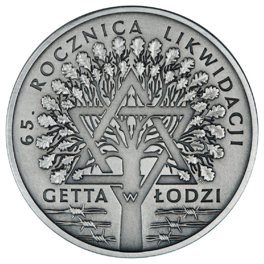 20 zł / 2009 r. - 65. rocznica likwidacji getta w Łodzi