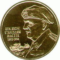 2 zł / 2003 r. - Generał Brygady Stanisław Maczek