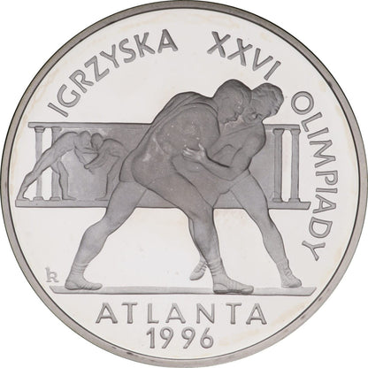 2 zł / 1995 r. -  Olimpiada Atlanta 1996