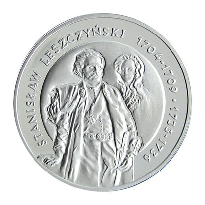 10 zł / 2003 r. -  Stanisław Leszczyński (półpostać)