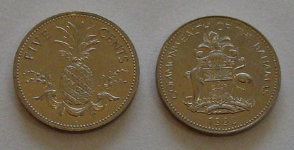 BAHAMA  5 Centów / 1992 r.