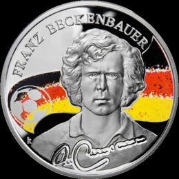 ARMENIA 100 dram / 2009 r. -  Królowie futbolu: Beckenbauer