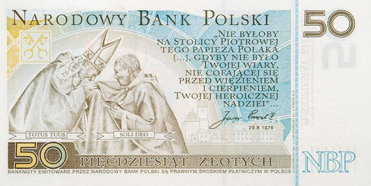 Banknot 50 zł / 2006 r. - Jan Paweł II