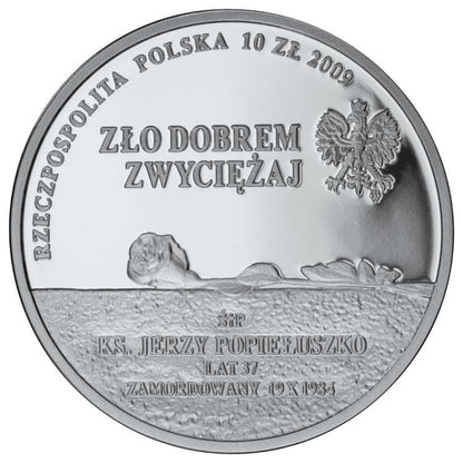 10 zł / 2009 r. - Ksiądz Jerzy Popiełuszko