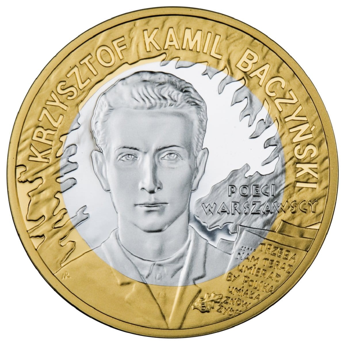 10 zł / 2009 r. -  Powstanie Warszawskie –  Krzysztof Kamil Baczyński