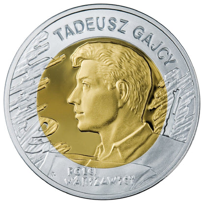10 zł / 2009 r. -  Powstanie Warszawskie - Tadeusz Gajcy