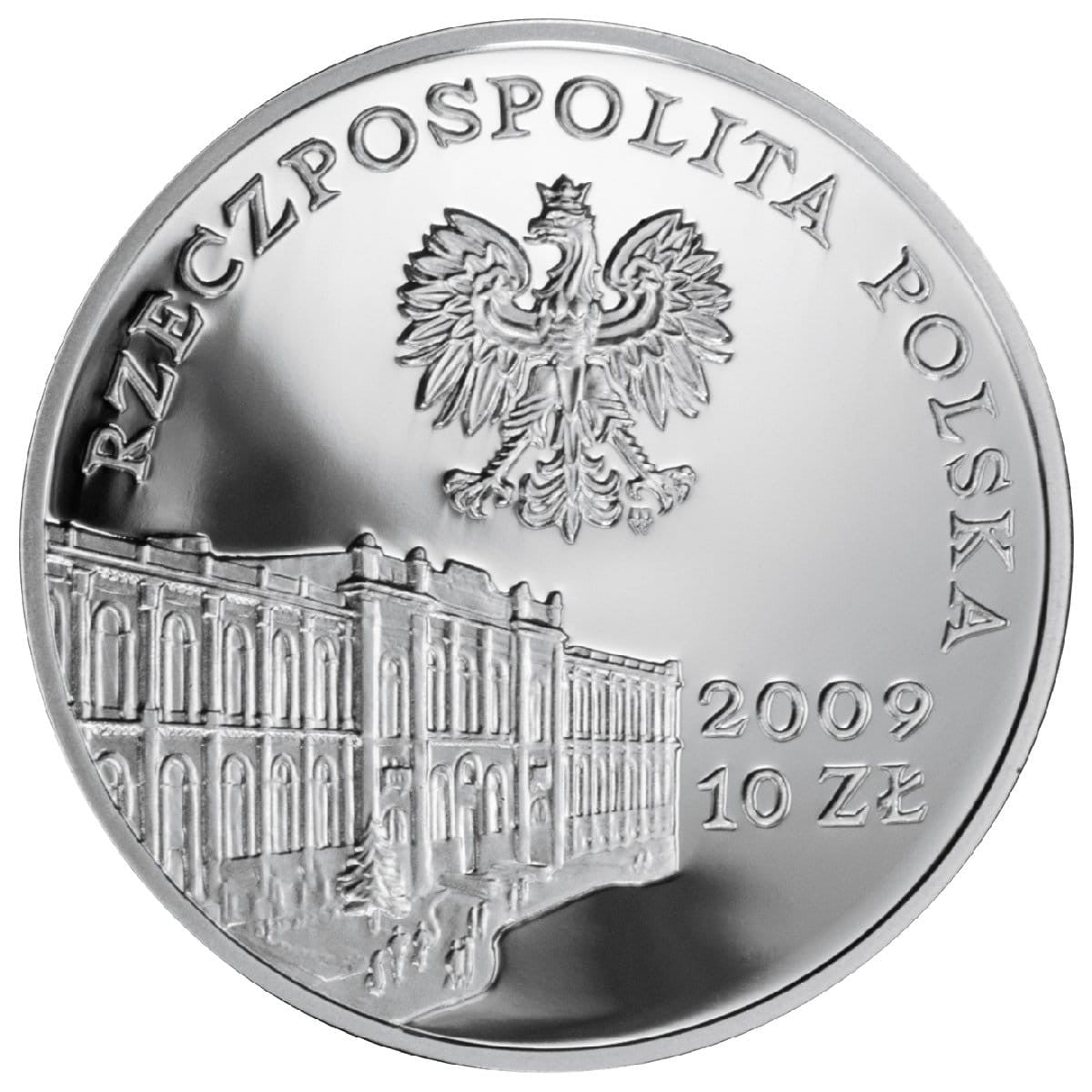 10 zł / 2009 r. -  180 lat bankowości centralnej w Polsce