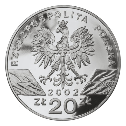 20 zł / 2002 r. - Żółw błotny