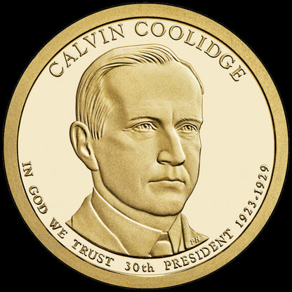 Prezydenci USA - 1$ / 2014 r. - 	Calvin Coolidge (nr 30)