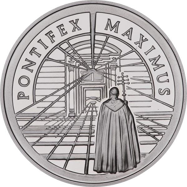 10 zł / 2002 r. -  Jan Paweł II - PONTIFEX MAXIMUS