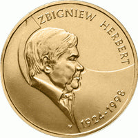 2 zł / 2008 r. - Zbigniew Herbert