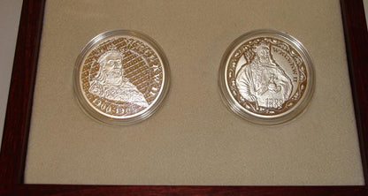 Zestaw: WACŁAW II  - srebro