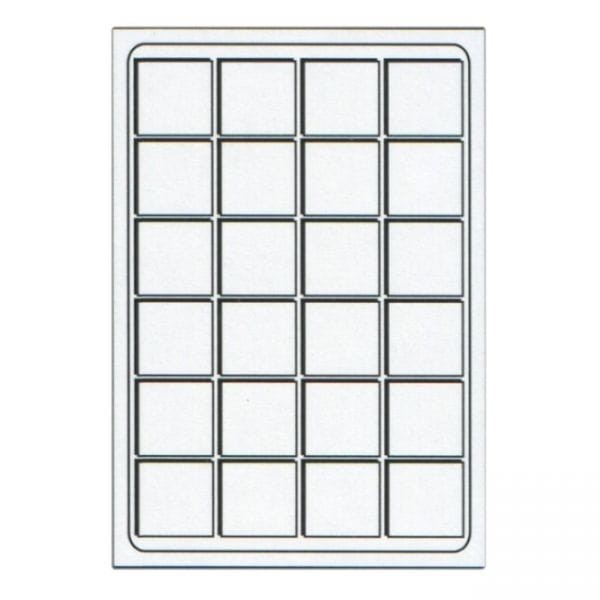 Paletka  z zasuwką na monety: P24