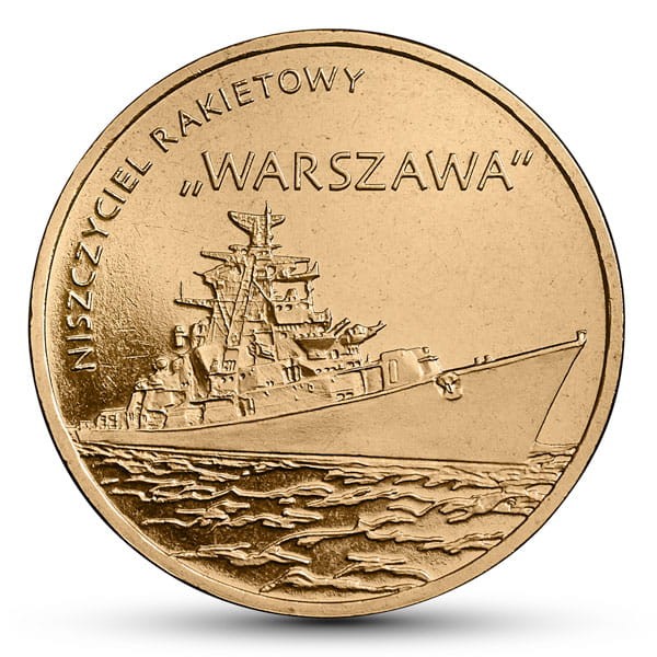 2 zł / 2013 r. - Niszczyciel Rakietowy „Warszawa”