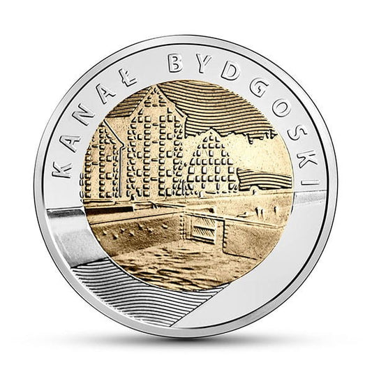 POLSKA 5 zł / 2015 r. - Kanał Bydgoski