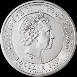 NIUE ISLAND 1 dolar / 2007 r. - ROK SZCZURA