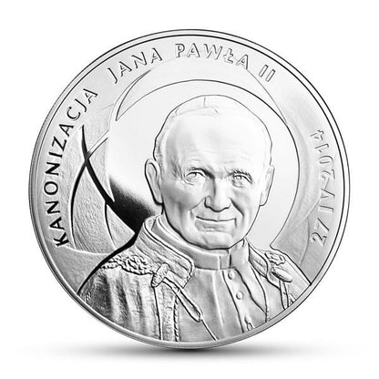 500 zł / 2014 r. - Kanonizacja Jana Pawła II - 27 IV 2014