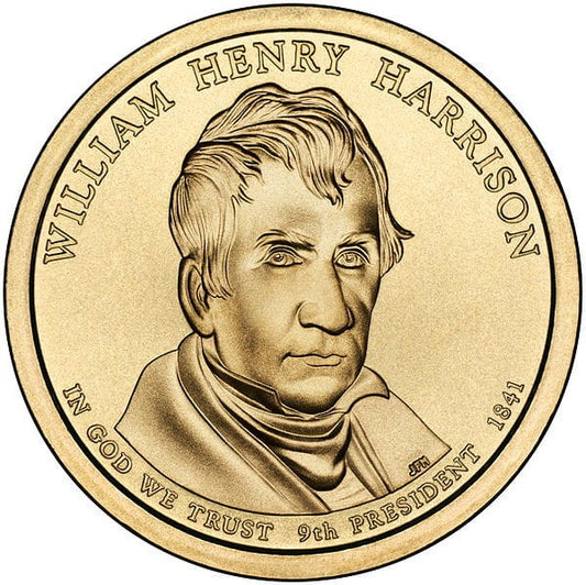 Prezydenci USA - 1$ / 2009 r. - William Henry Harrison (nr 9)