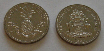 BAHAMA  5 Centów / 1992 r.