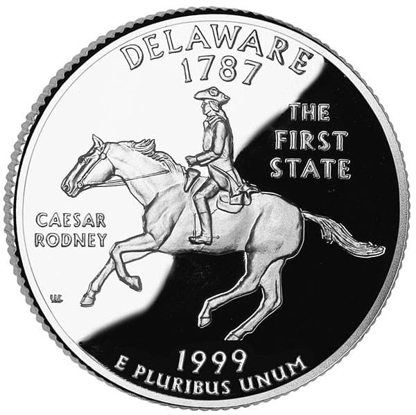USA:  25 Centów / 1999 r. - Delaware (nr 1)