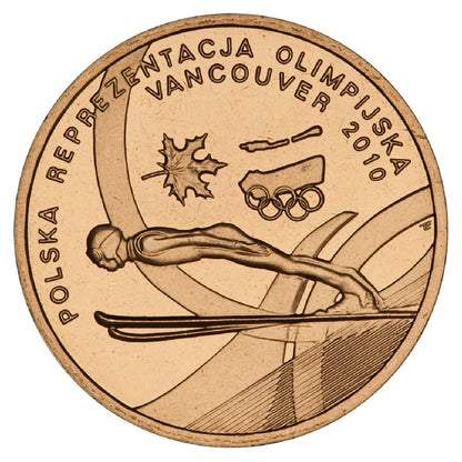 2 zł / 2010 r. -  Olimpiada Vancouver 2010