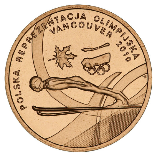2 zł / 2010 r. -  Olimpiada Vancouver 2010