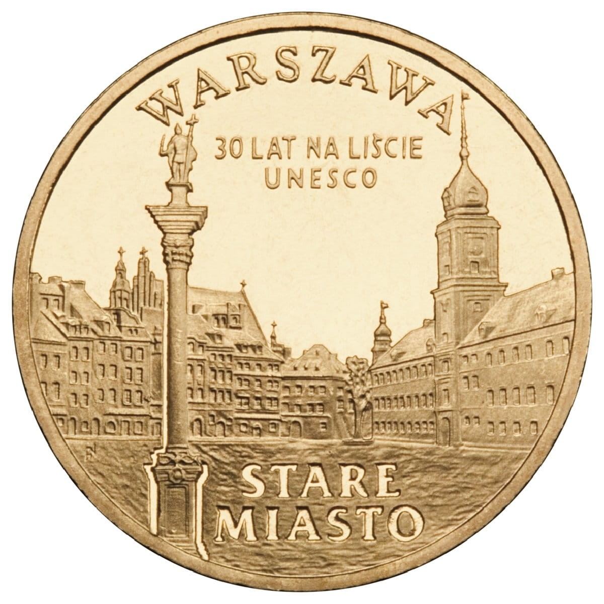 2 zł / 2010 r. -  Miasta w Polsce – Warszawa - Stare Miasto