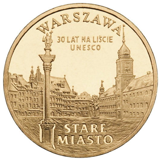 2 zł / 2010 r. -  Miasta w Polsce – Warszawa - Stare Miasto