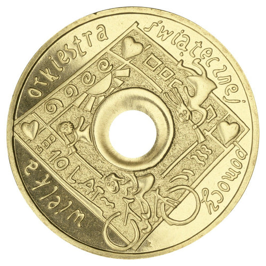 2 zł / 2003 r. -10 lat Wielkiej Orkiestry Świątecznej Pomocy