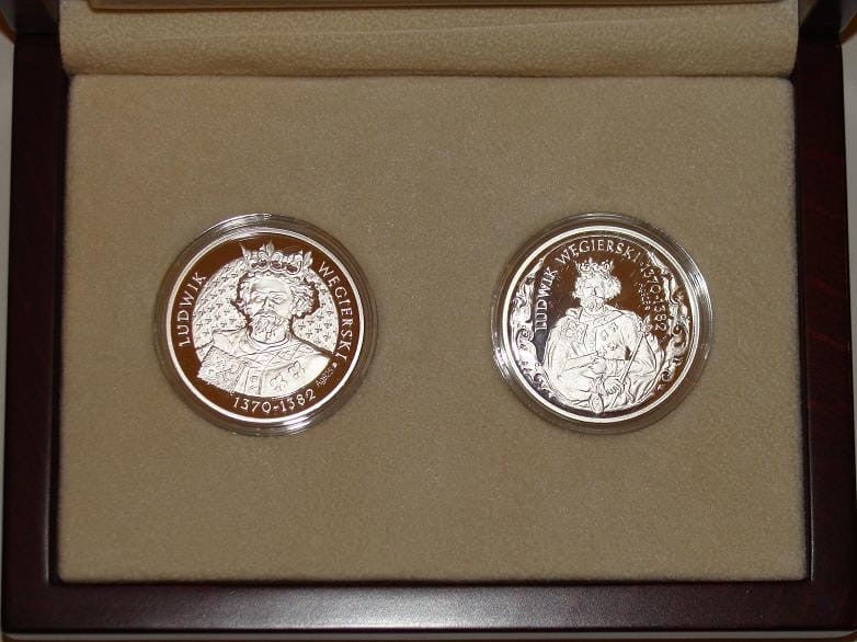Zestaw: LUDWIK WĘGIERSKI  - srebro
