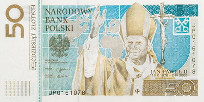 Banknot 50 zł / 2006 r. - Jan Paweł II