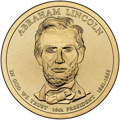Prezydenci USA - 1$ / 2010 r. - 	Abraham Lincoln  (nr 16)