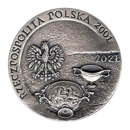 20 zł / 2001 r. -  Szlak bursztynowy