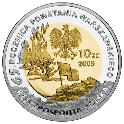10 zł / 2009 r. -  Powstanie Warszawskie - Tadeusz Gajcy