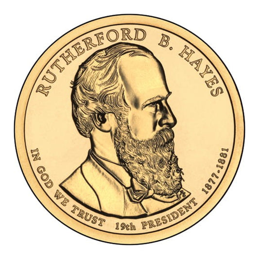 Prezydenci USA - 1$ / 2011 r. - Rutherford Hayes  (nr 19)