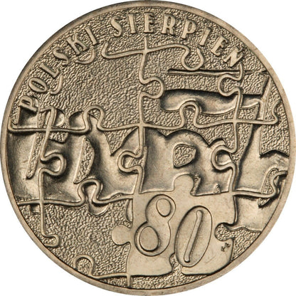 2 zł / 2010 r. -  Polski Sierpień 1980