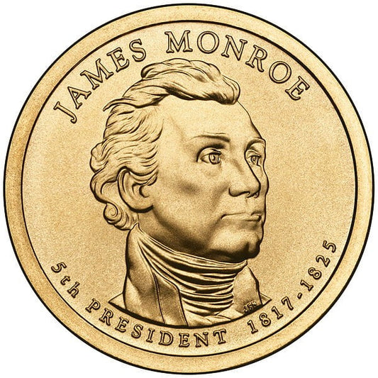 Prezydenci USA - 1$ / 2008 r. - James Monroe (nr 5)