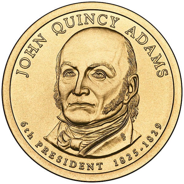 Prezydenci USA - 1$ / 2008 r. - John Quincy Adams (nr 6)
