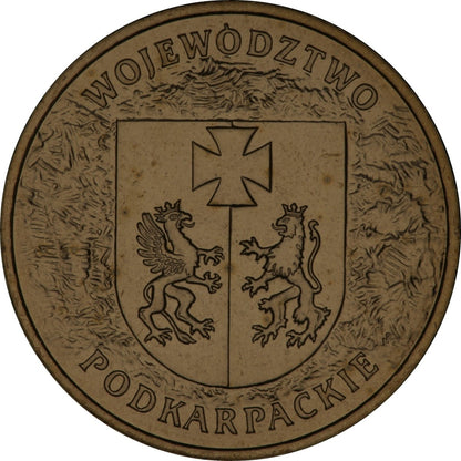 2 zł / 2004 r. - Herby Województw: Podkarpackie