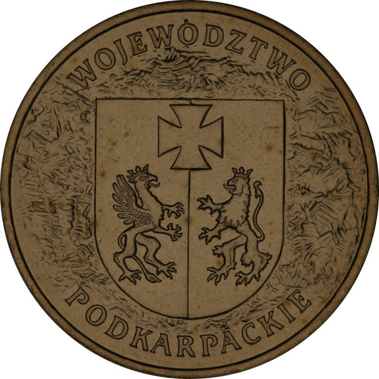 2 zł / 2004 r. - Herby Województw: Podkarpackie
