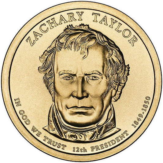 Prezydenci USA - 1$ / 2009 r. - 	Zachary Taylor  (nr 12)