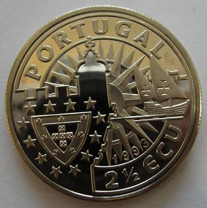 Portugalia  2,5  ECU / 1993 r.
