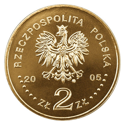 2 zł / 2005 r. - Dzieje złotego: 2 zł Żaglowiec z 1936 r.