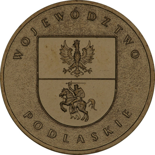 2 zł / 2004 r. - Herby Województw: Podlaskie