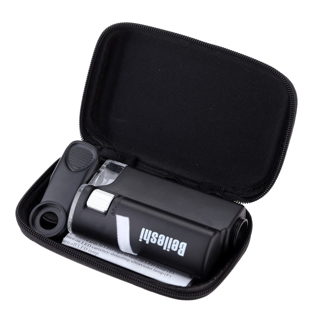 Mikroskop przenośny - powiększenie: 60 - 100x