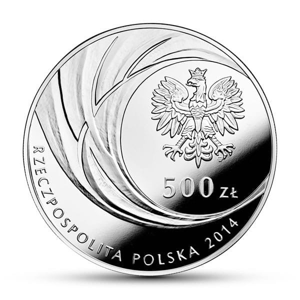 500 zł / 2014 r. - Kanonizacja Jana Pawła II - 27 IV 2014