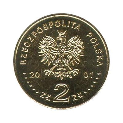 2 zł / 2001 r. - Kardynał Stefan Wyszyński