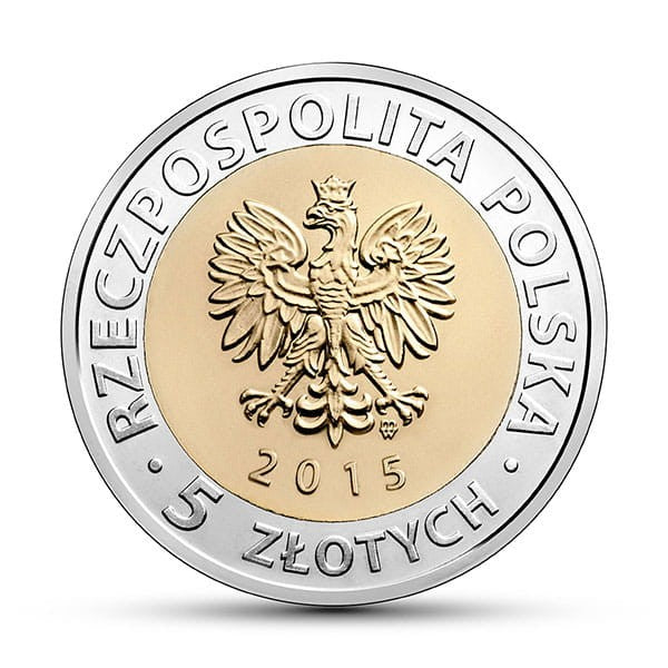 POLSKA 5 zł / 2015 r. - Kanał Bydgoski